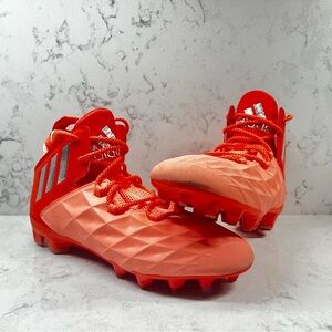 Men’s Pink Adidas Football Cleats Size 9